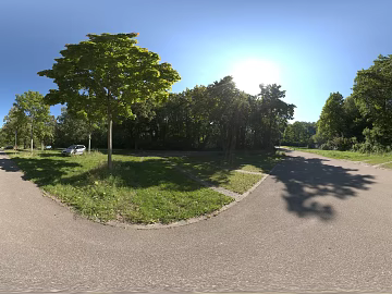 Outdoor Parking Lot Day Sunny Day HDR texture (ID:ffabg75161)