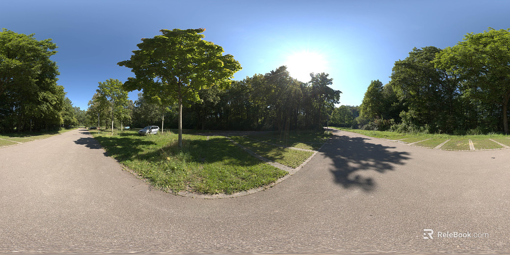 Outdoor Parking Lot Day Sunny Day HDR texture