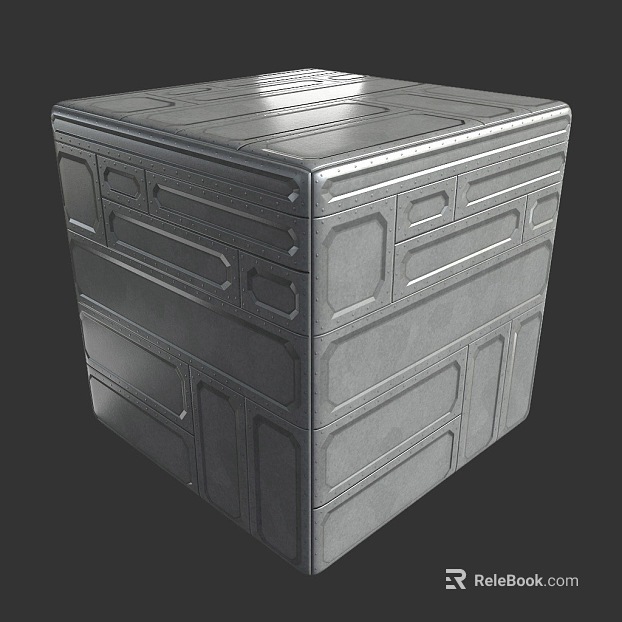 Space Magic Capsule PBR texture