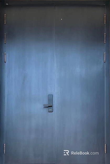 Metal door texture