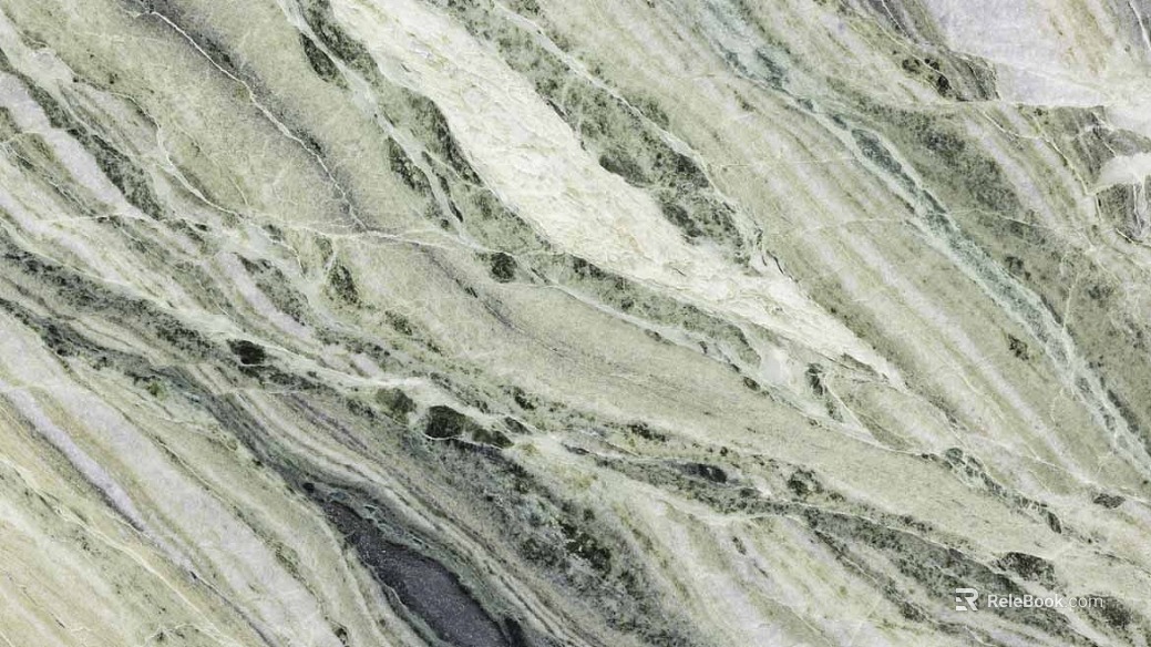 Grayish Green Marble Wall Stone texture