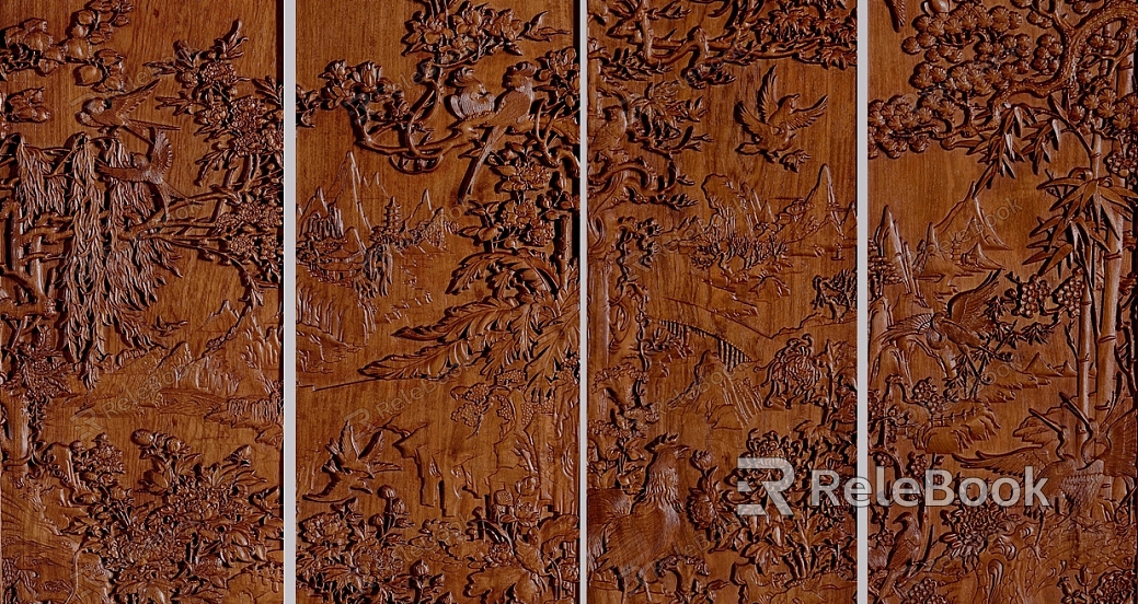 wood carving texture