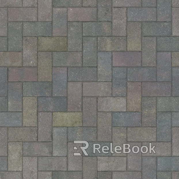 Herringbone mosaic outdoor floor tile texture