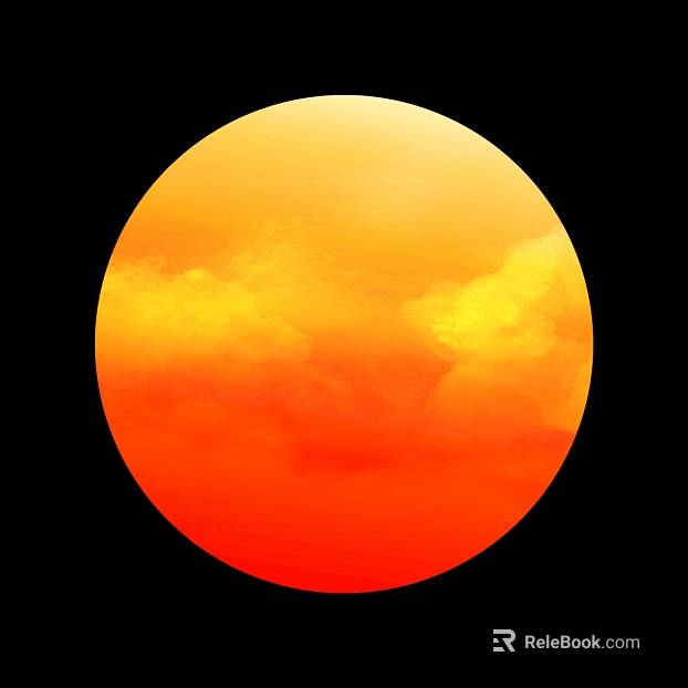 orange yellow gradient sunset sky background texture