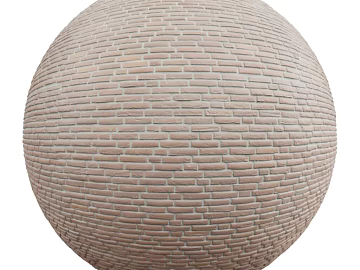 Brick wall PBR texture (ID:ffach294681)