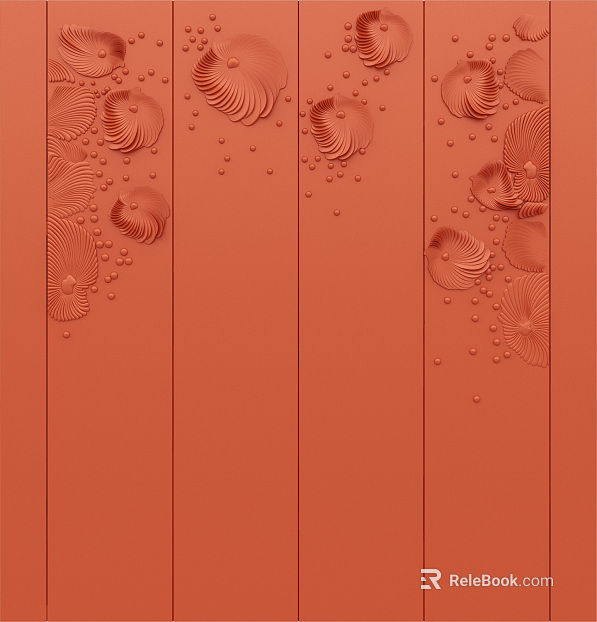 three-dimensional physical painting texture