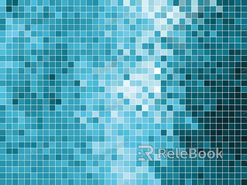 ceramic mosaic texture