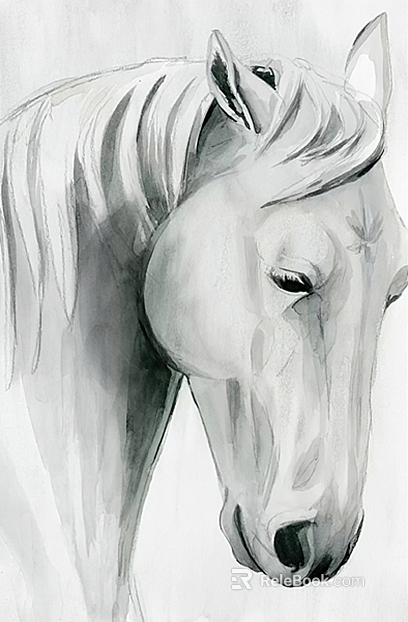 Animal painting texture