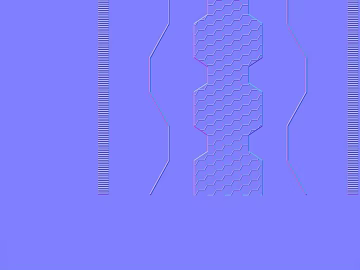Cyber Wind Blue Geometric Texture Wallpaper texture (ID:ffaeh499426)