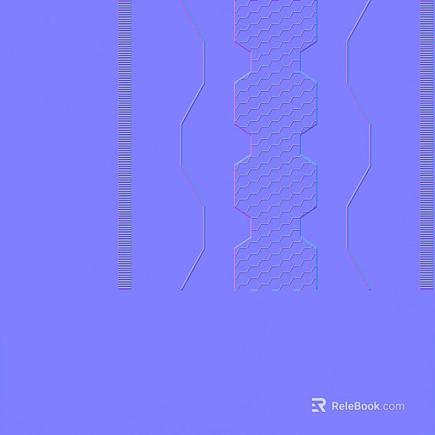 Cyber Wind Blue Geometric Texture Wallpaper texture