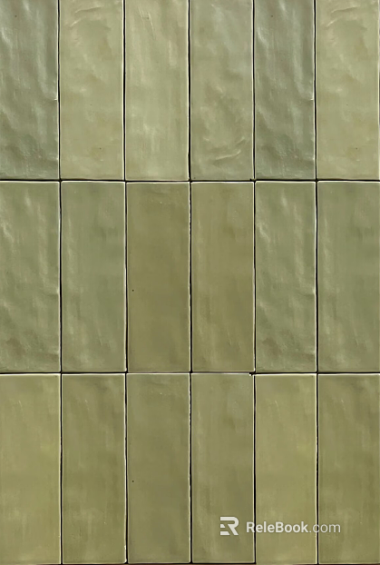 Dark green vintage handmade brick texture