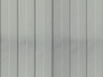 Light gray vertical grain metal plate building exterior wall texture (ID:ffaeh443441)