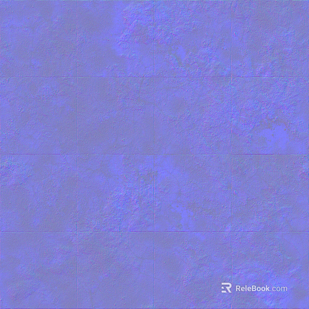 Decorative modeling fair-faced concrete normal bump texture