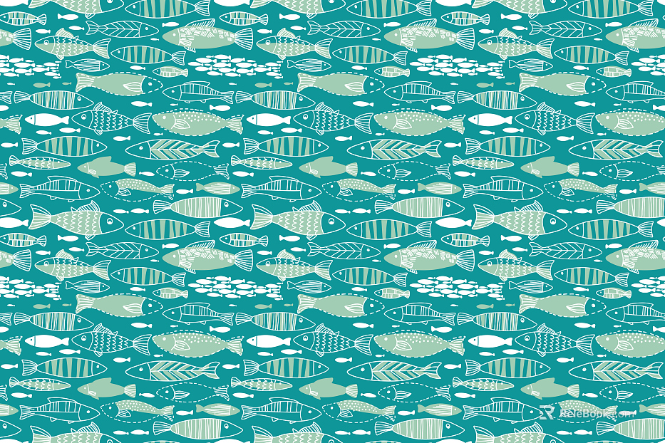 Even pattern fun animal cartoon children's room pattern background pattern wallpaper texture