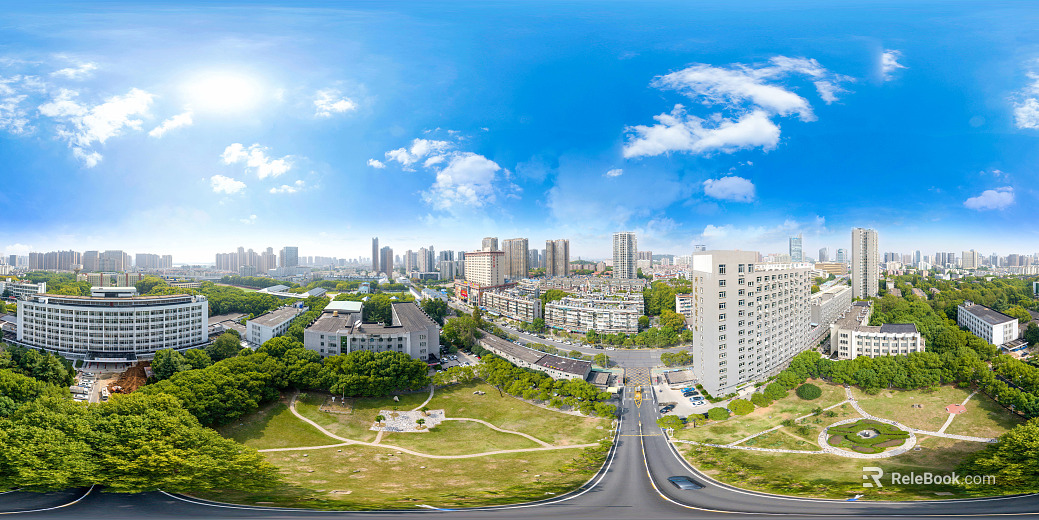 HDR City Panorama texture