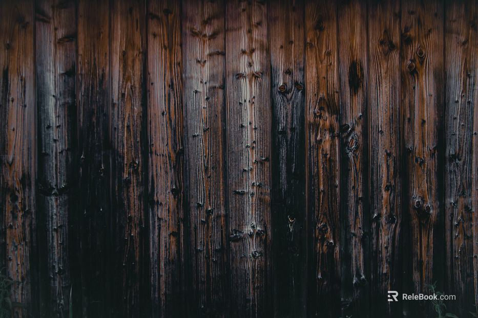 Wooden panel texture