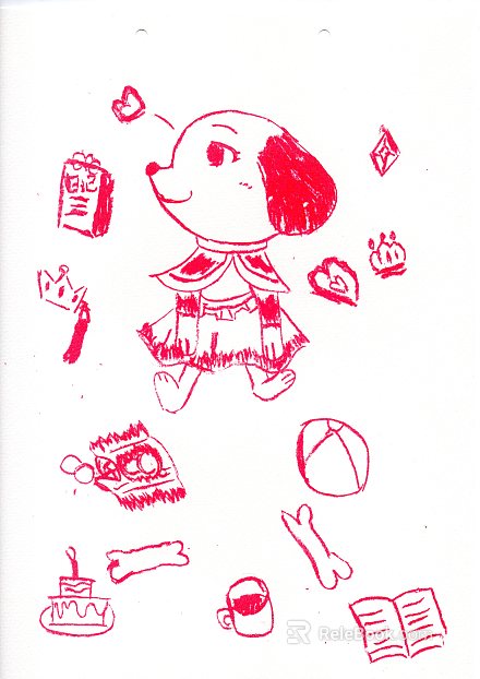 cartoon painting texture