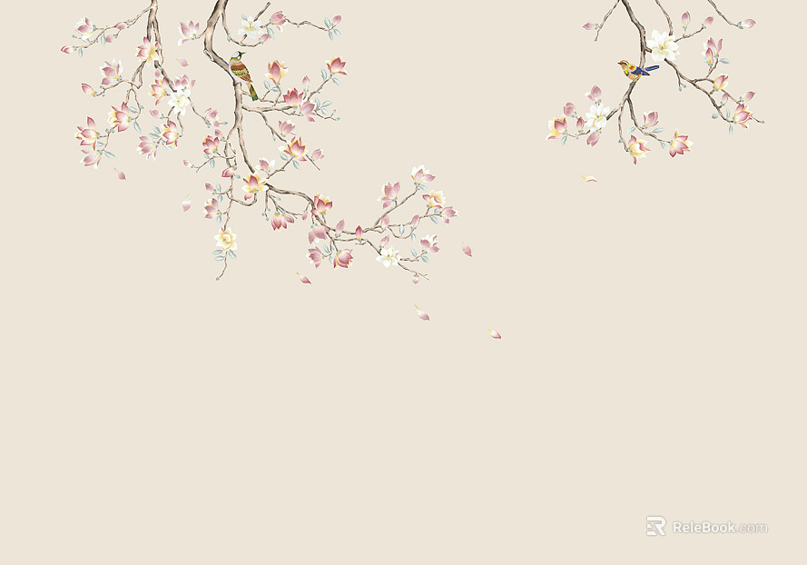 animal and plant pattern texture