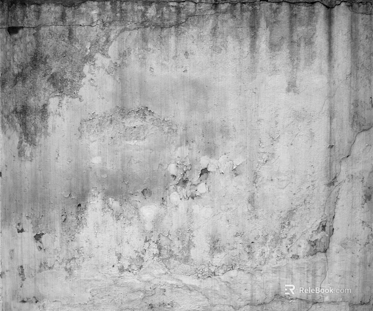 Cement wall rough white texture