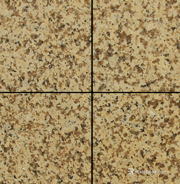granite yellow rust stone litchi surface granite pavement texture