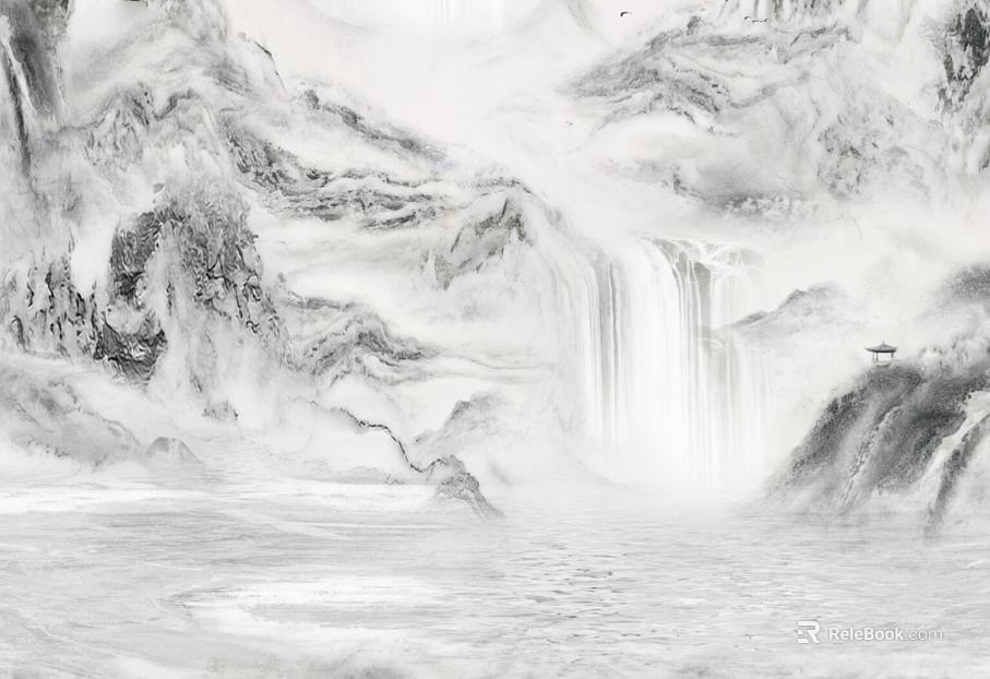 landscape painting texture