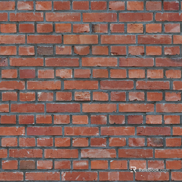 Brick wall red series frosted brick seamless texture