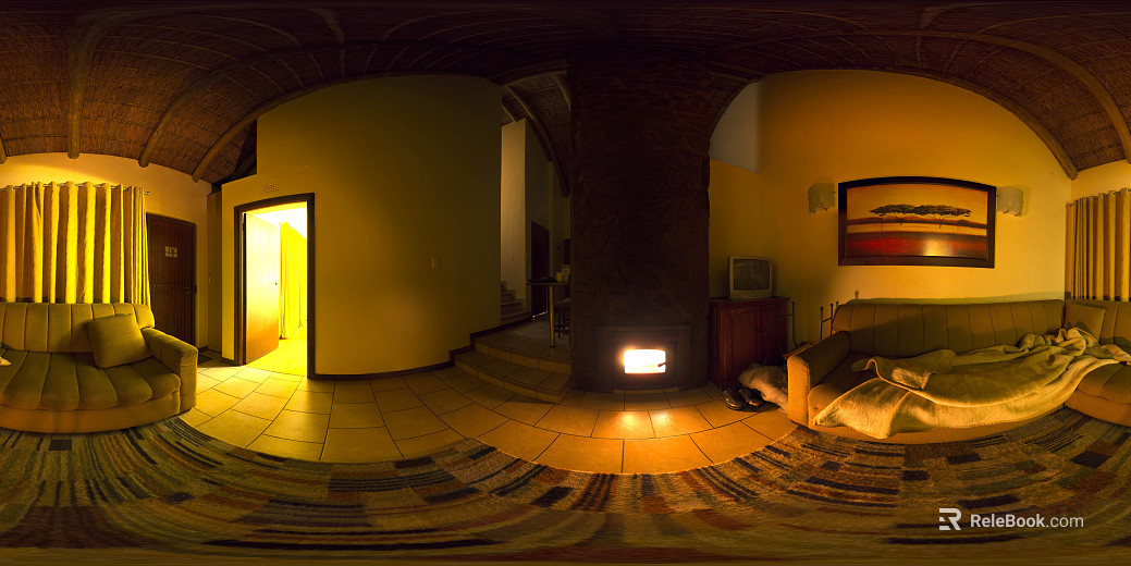 Indoor Home Decoration Living Room Space HDR texture