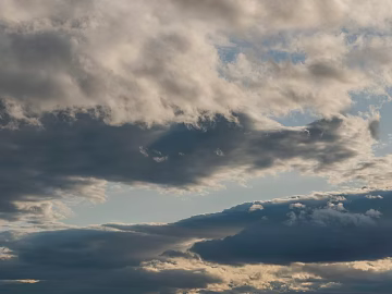 Dark dark clouds, cloudy sky, storm disaster coming texture (ID:ffach287431)