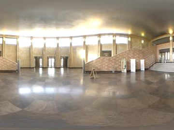 Indoor Venue Hall Daytime HDR texture (ID:ffabg53581)