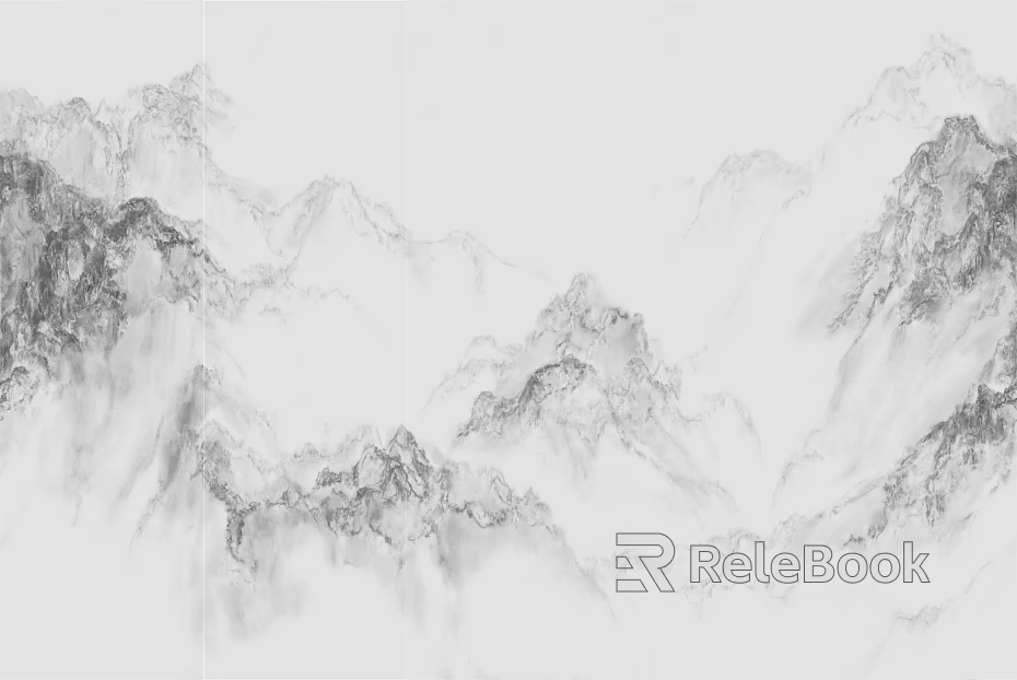 landscape marble landscape fish belly white tile texture