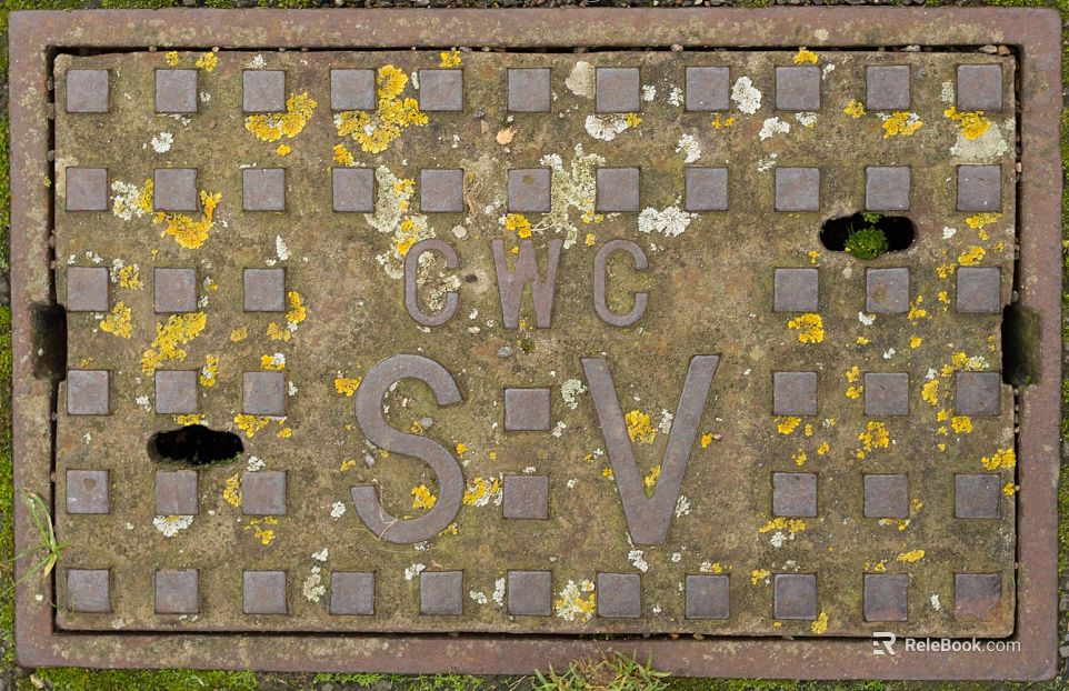 manhole cover texture