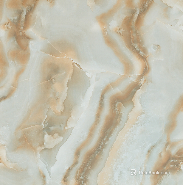 Transparent stone yellow ripple texture