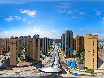 HDR City Community Panorama texture (ID:ffach859303)