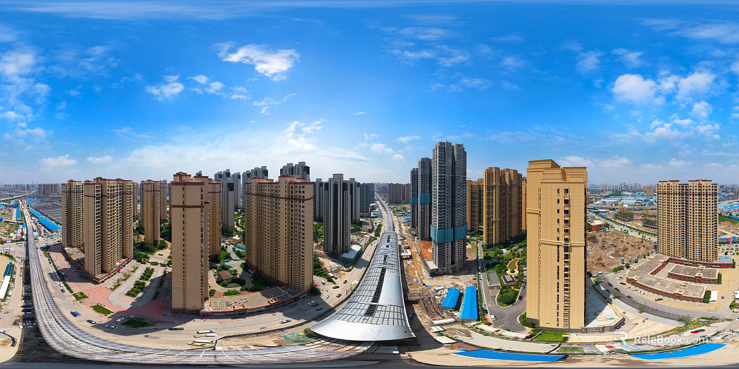 HDR City Community Panorama texture