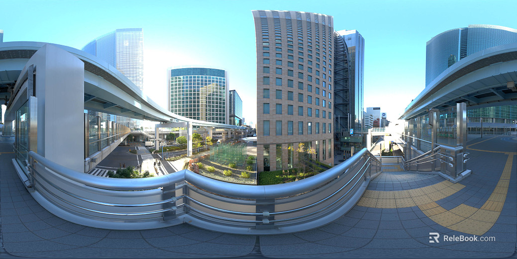 Urban Overpass Day HDR texture