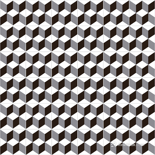 Tile Black and White Tile texture