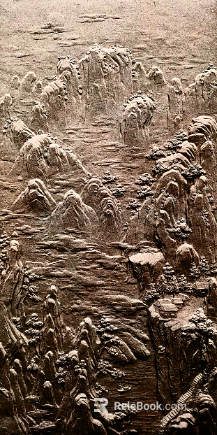 red revolutionary relief relief texture