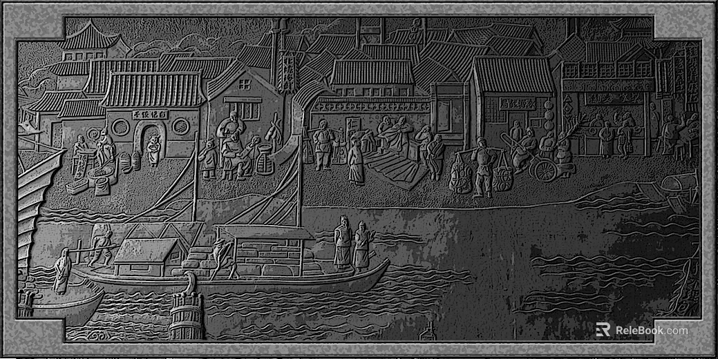 three-dimensional physical painting texture