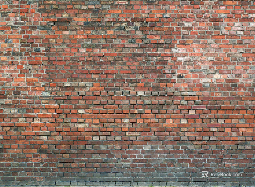 Brick wall industrial wind red brick texture