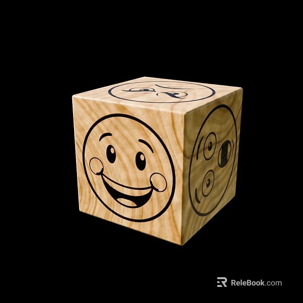 Light Original Wood Expression Printed Building Blocks texture