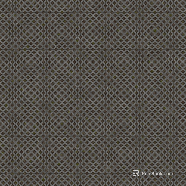 grass-planting brick texture