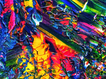 abstract painting 3d model