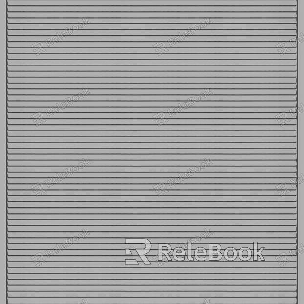 Rolling shutter door texture