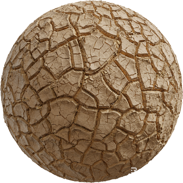 Mud PBR texture