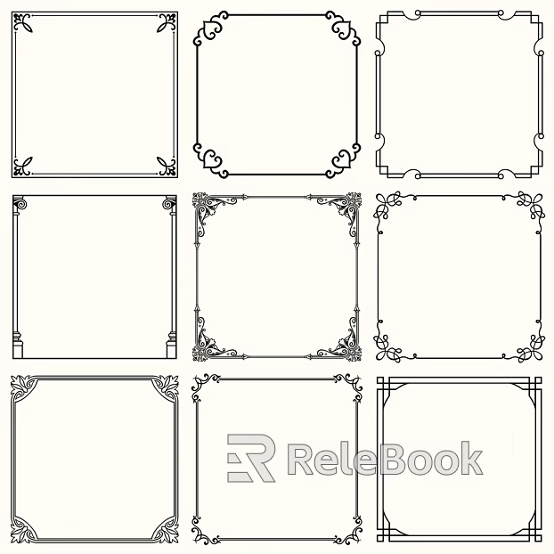 Photo frame texture