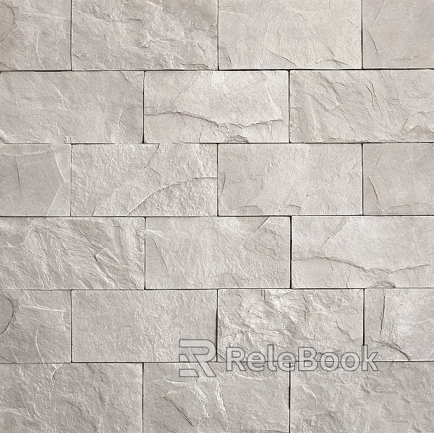Culture Stone White Culture Brick Wallpaper texture