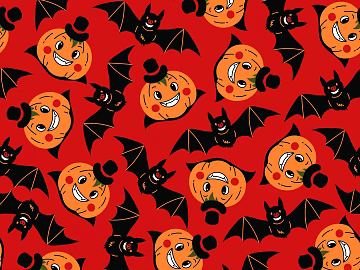Cartoon Wallpaper Halloween Illustration texture (ID:ffach076440)