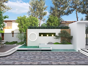 Courtyard Exterior texture (ID:ffach431511)