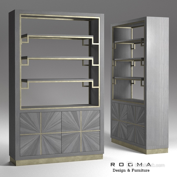 New Chinese-style gray metal locker texture