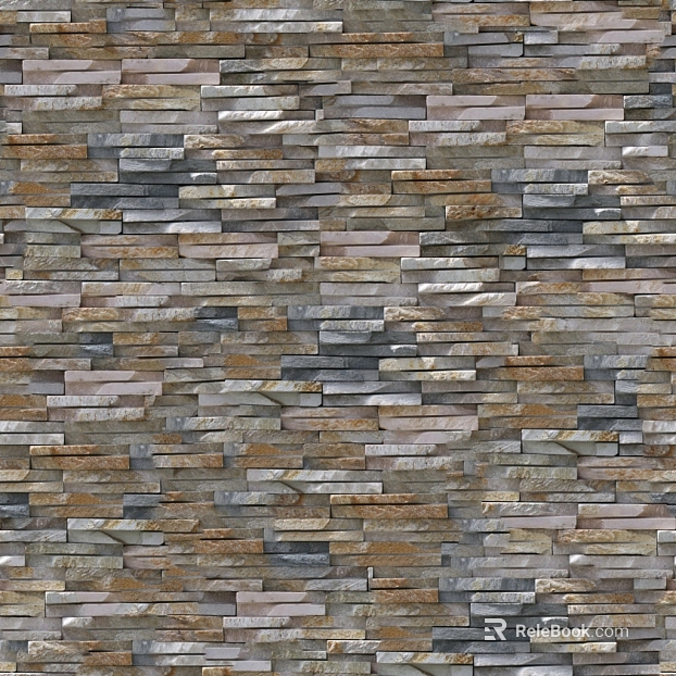 culture stone imitation rubble seamless texture